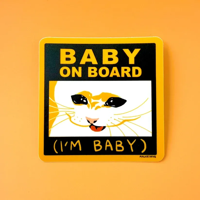 Baby on Board Sticker