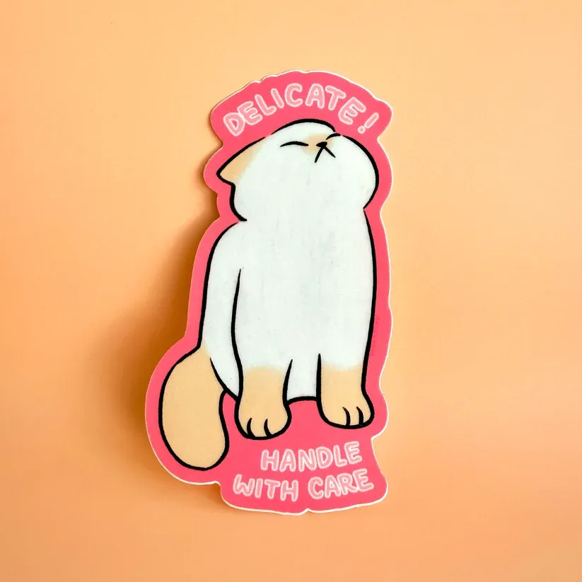 Delicate Sticker Delicate Sticker