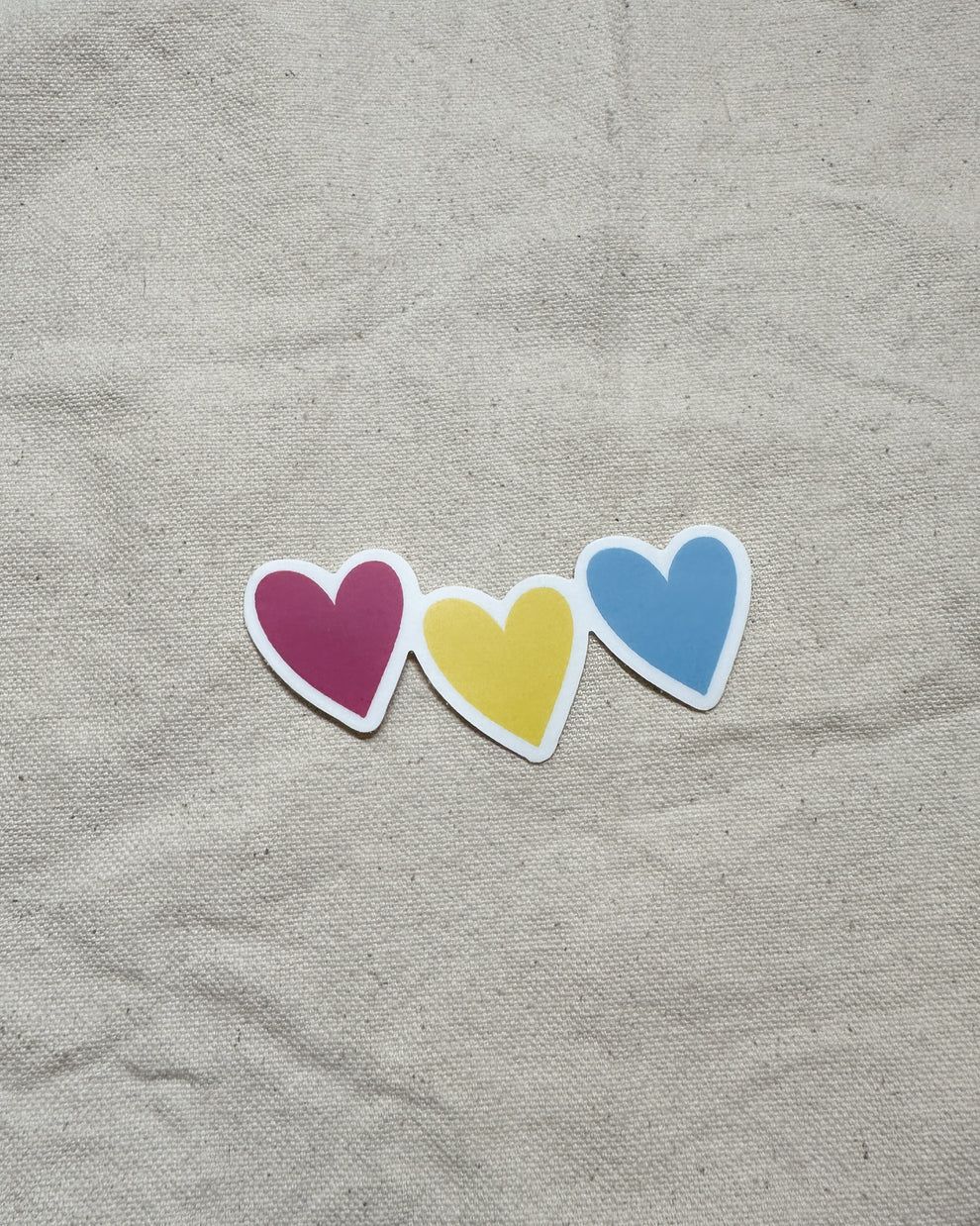 Subtle Pride Heart Stickers Subtle Pride Heart Stickers