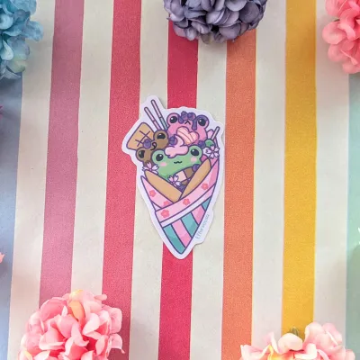 Kerbbit Krepe Sticker