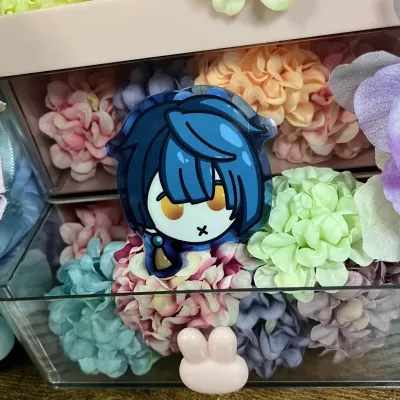 Xingqiu (Hoyoverse) Colored Pin (Dark Blue)