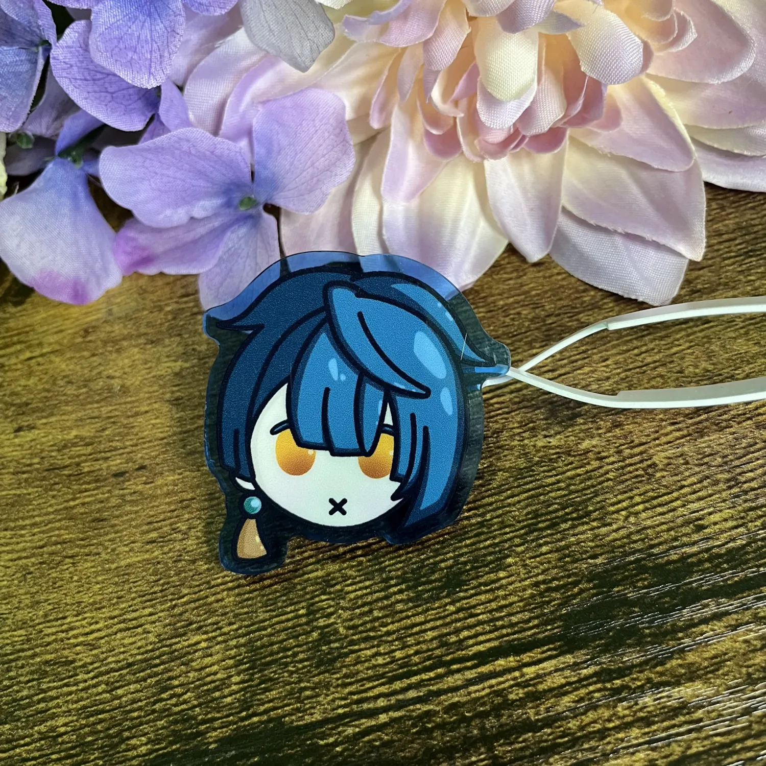 Xingqiu (Hoyoverse) Colored Pin (Dark Blue)