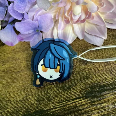 Xingqiu (Hoyoverse) Colored Pin (Dark Blue)