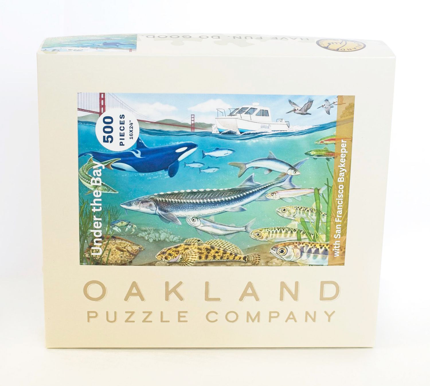 Under the Bay 500-Piece Puzzle (by Oakland Puzzle Company)