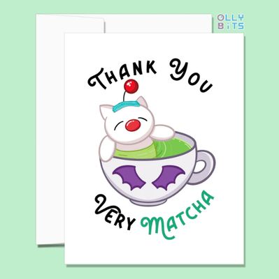 Thank You Very Matcha Greeting Card