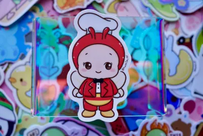 Baby Sonny Angel Sticker - Jollibee
