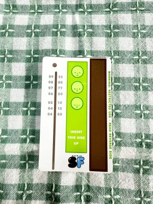 Smiski Card Decal