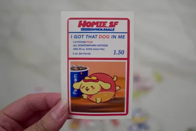 "I Got That Dog In Me" Card Decal