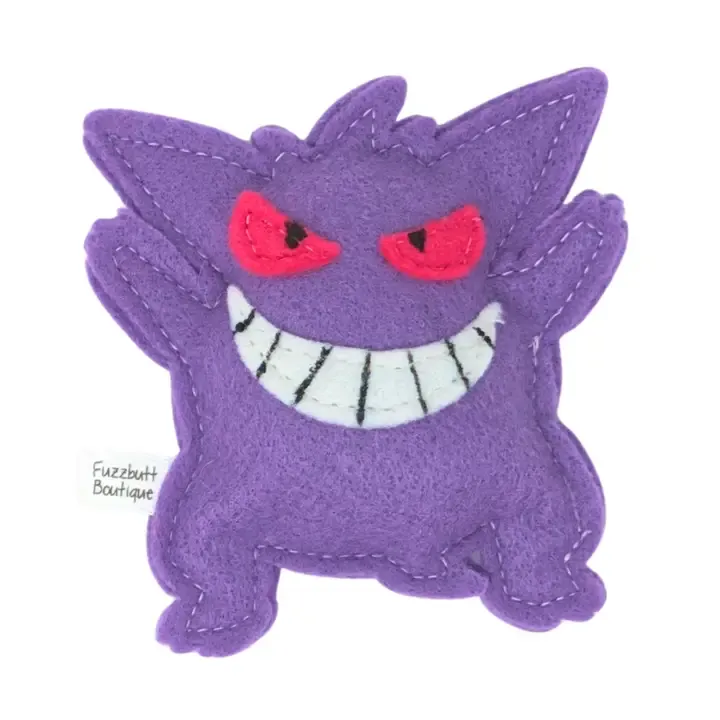 Felt Catnip Toy - Gengar Felt Catnip Toy - Gengar