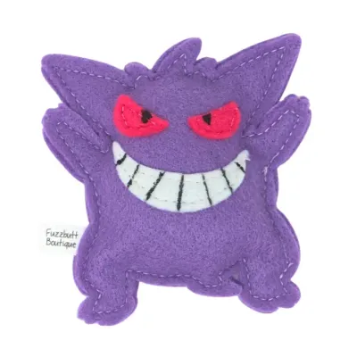 Felt Catnip Toy - Gengar