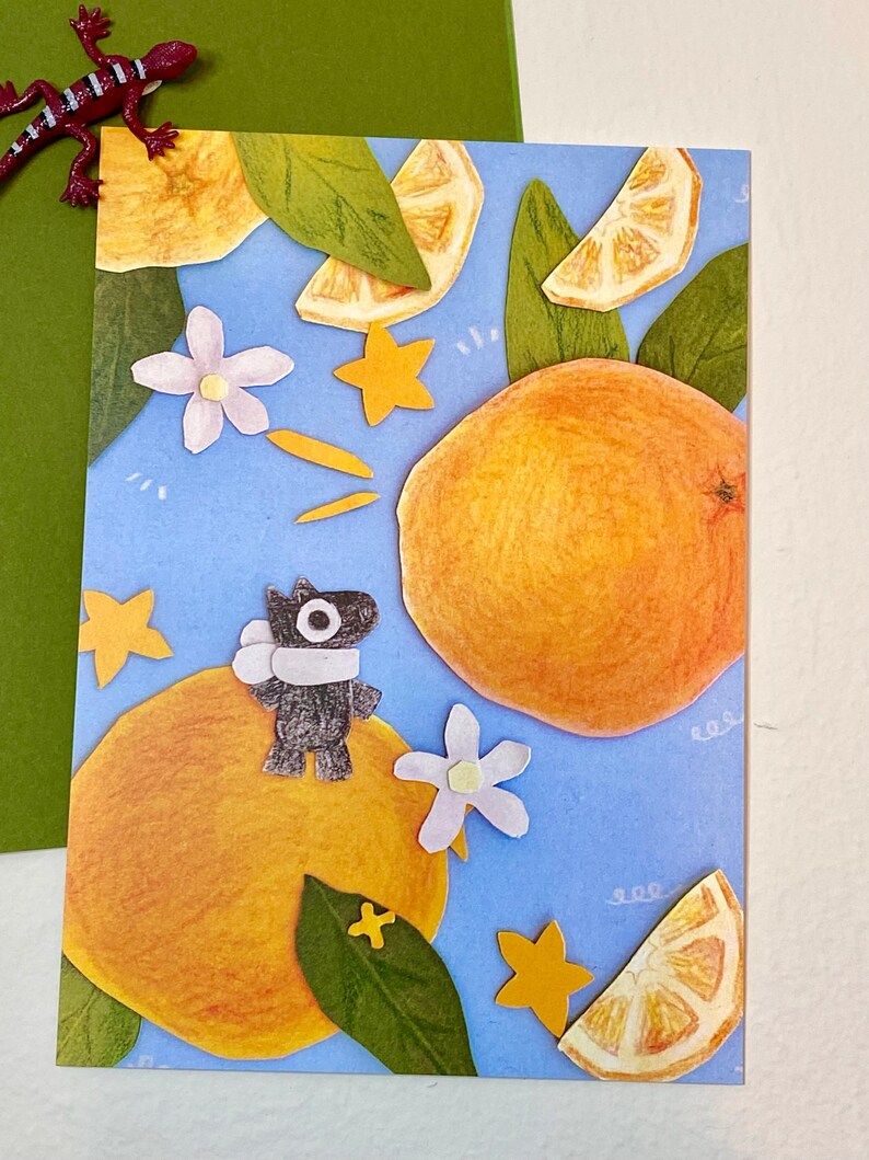 Little Buddy Oranges Art Print (5x7)