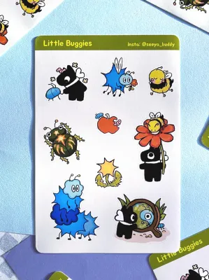 Little Buggies Sticker Sheet