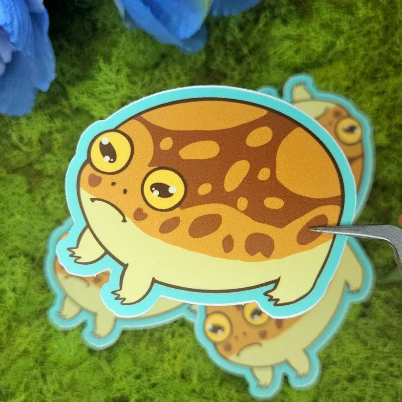 Reggie the Common Vinyl Sticker