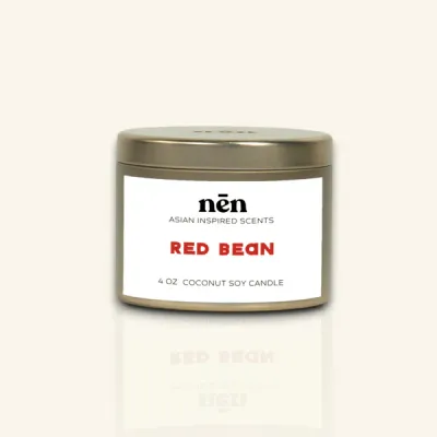 Red Bean Mini Candle