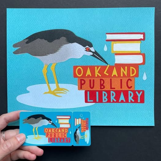 Oakland Library 8x10 Print Oakland Library 8x10 Print