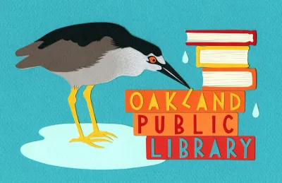 Oakland Library 8x10 Print