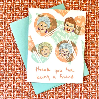 Thank you for Being a Friend Card (Thank You) Thank you for Being a Friend Card (Thank You)