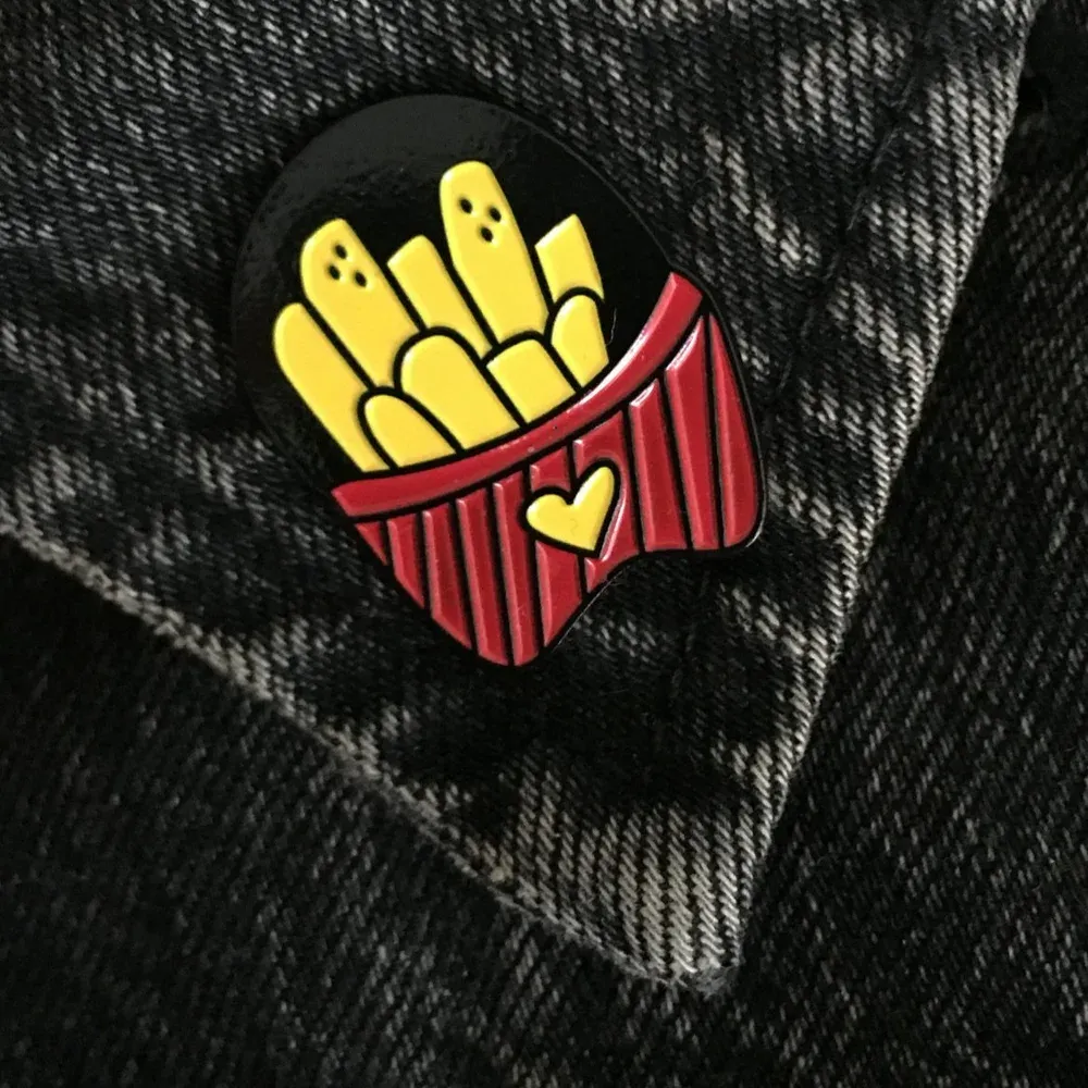 Love Fries Pin