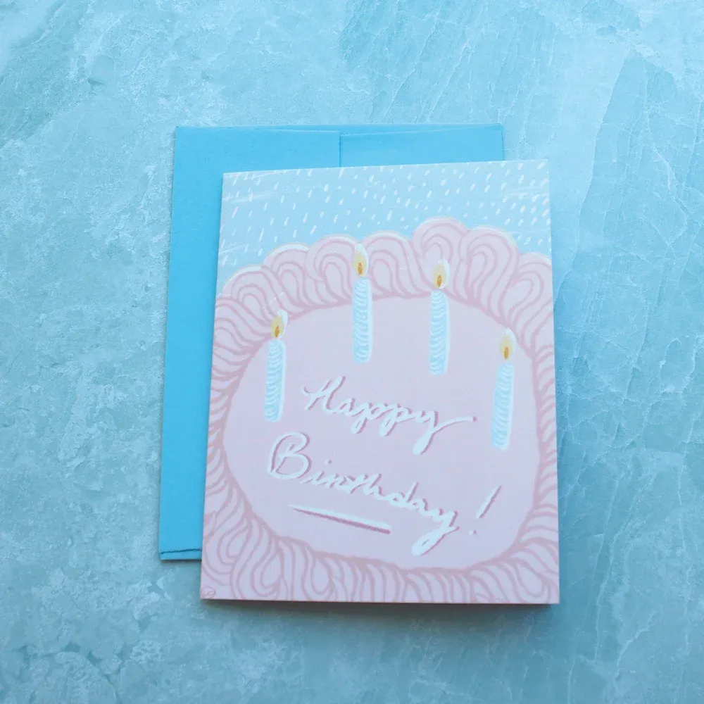 Birthday Cake Card (by Elsa Castaneda)