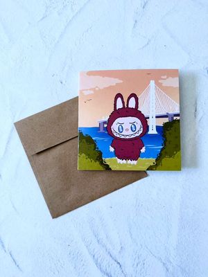 BB BuBu Greeting Card