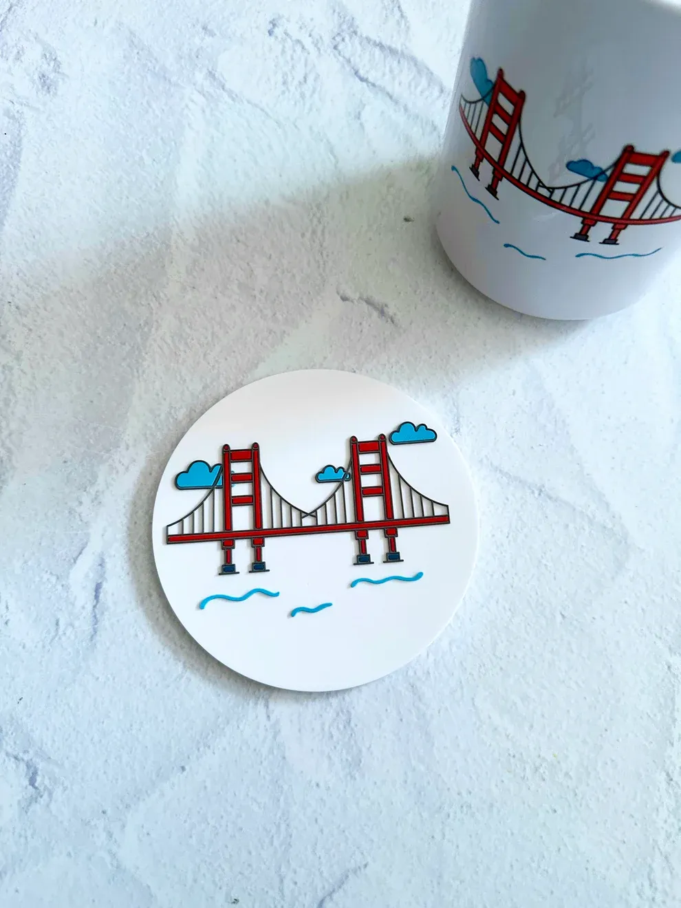 GGB Coasters Set 4 (TNB) GGB Coasters Set 4 (TNB)
