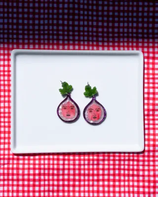 Fig Earrings, Small