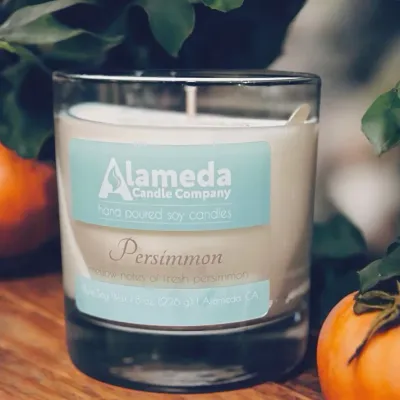 Whiskey Glass 8oz - Persimmon