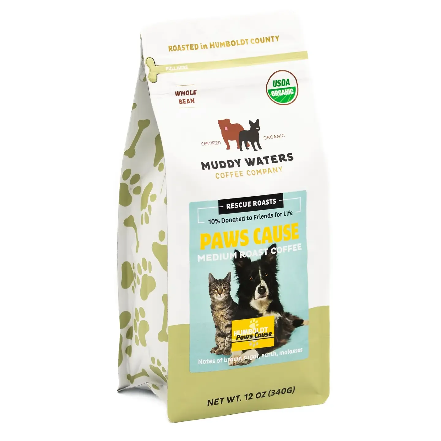 Paws Cause Coffee, 12oz (by Muddy Waters Coffee) Paws Cause Coffee, 12oz (by Muddy Waters Coffee)