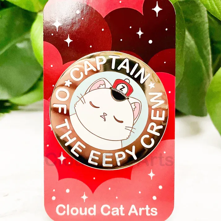 Enamel Pin, Captain of the Eepy Crew