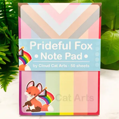 Happy Pride Fox - Note Pad Happy Pride Fox - Note Pad
