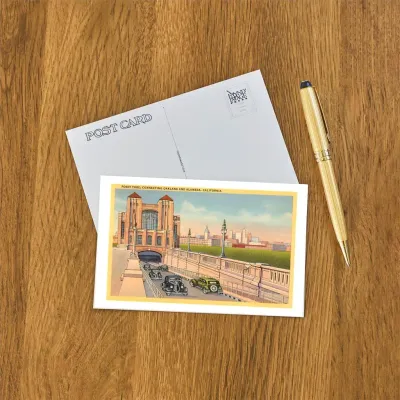 Posey Tube, Alameda Postcard (by Found Press Image)