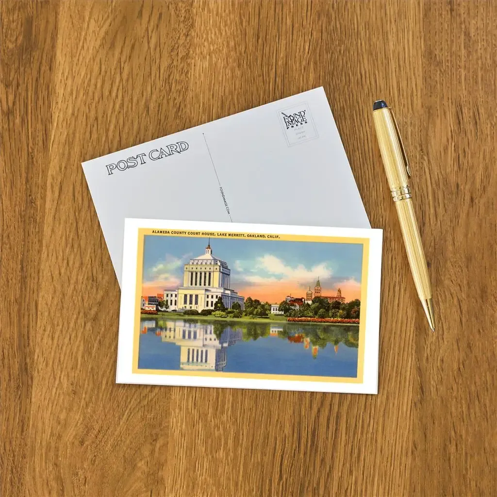 Alameda Courthouse Postcard (by Found Press Image)