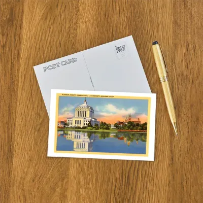 Alameda Courthouse Postcard (by Found Press Image)