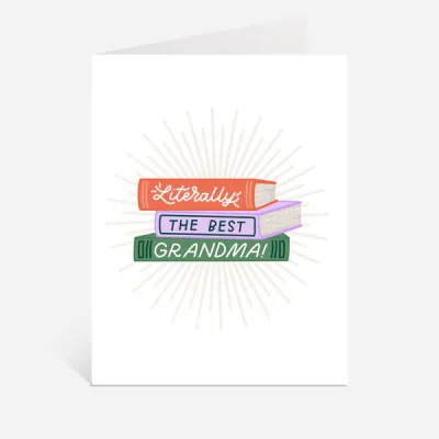 Literally Best Grandma Card