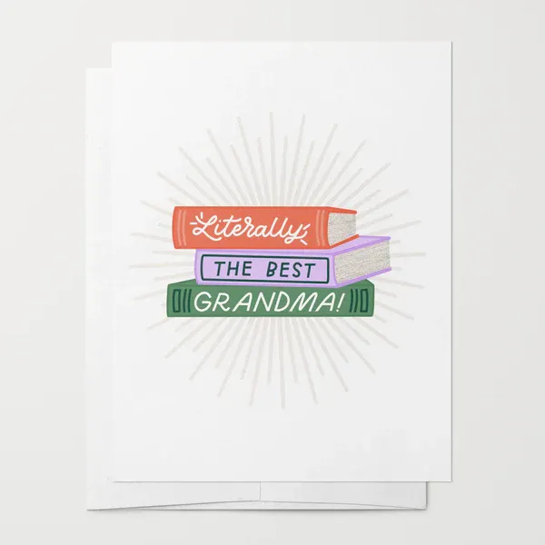 Literally Best Grandma Card