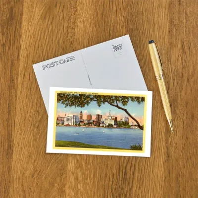 Oakland Skyline Post Card (by Found Press Image)