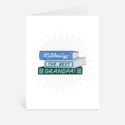 Literally Best Grandpa Card