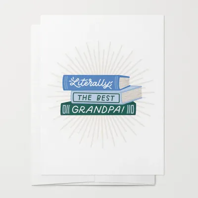 Literally Best Grandpa Card
