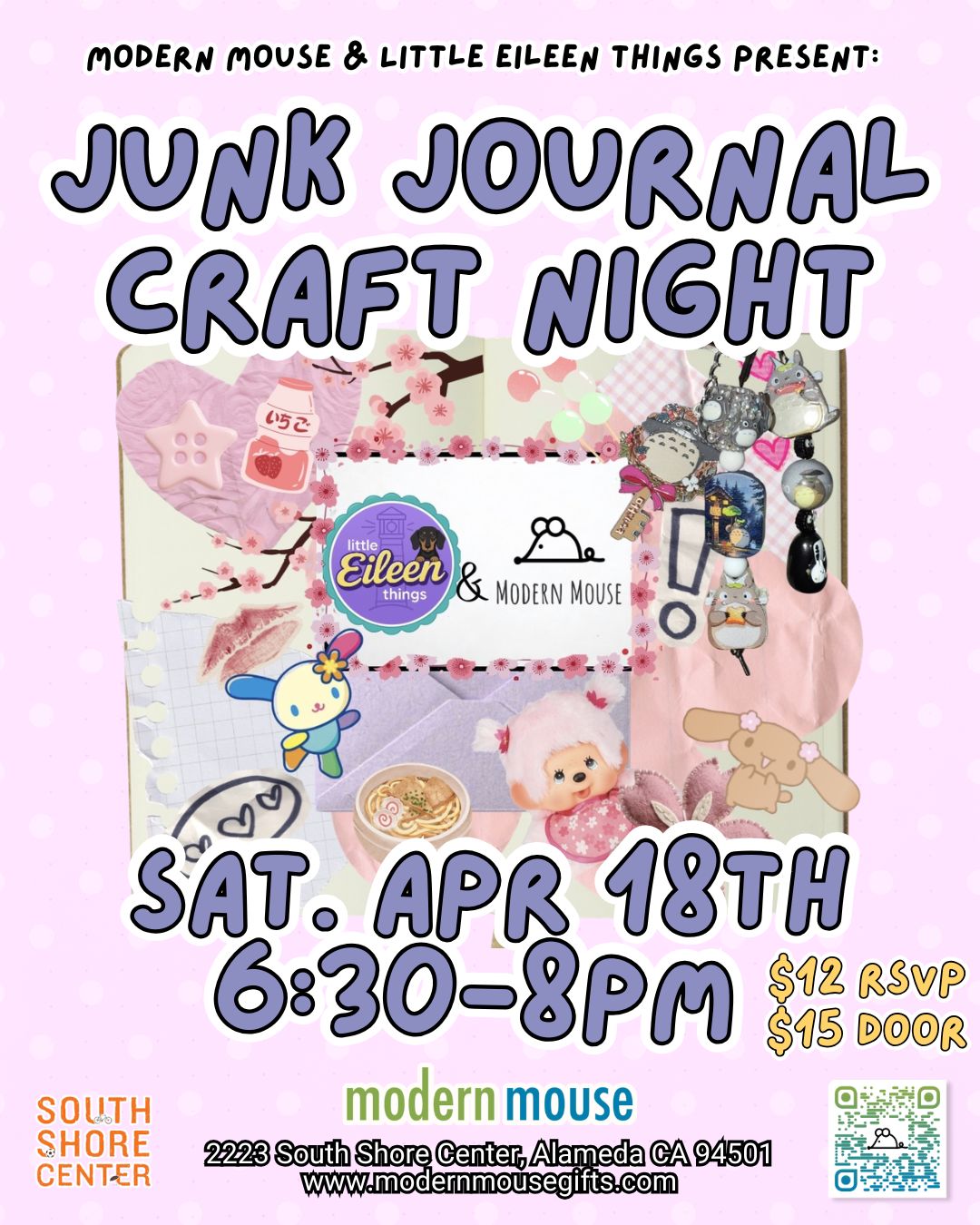 04/18 Junk Journal Craft Night RSVP 04/18 Junk Journal Craft Night RSVP