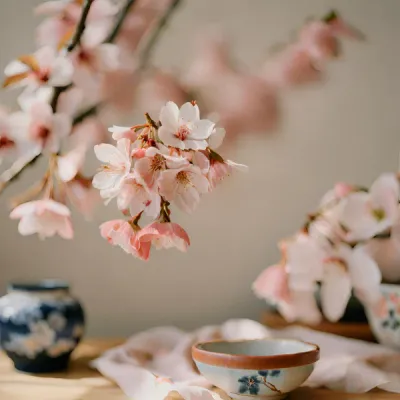 Sakura Mini Candle