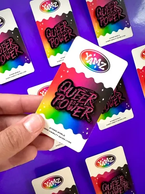 Queer Power Enamel Pin