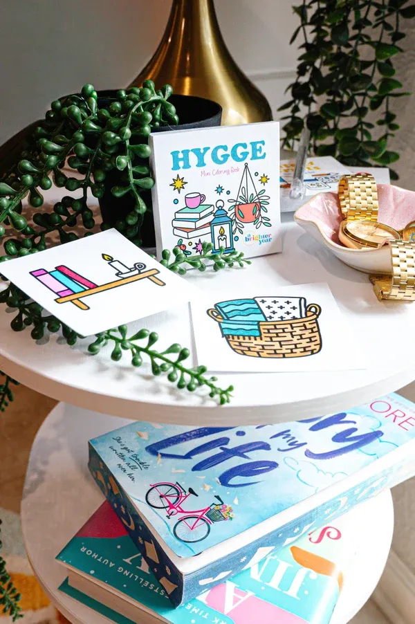 Mini Coloring Book, Hygge
