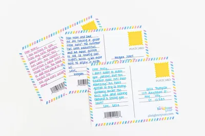 California Color Your Own Postcards
