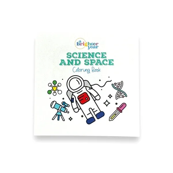 Mini Coloring Book, Science & Space Mini Coloring Book, Science & Space
