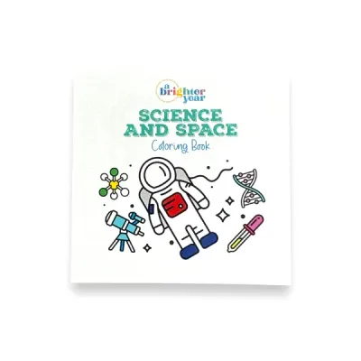 Mini Coloring Book, Science & Space Mini Coloring Book, Science & Space