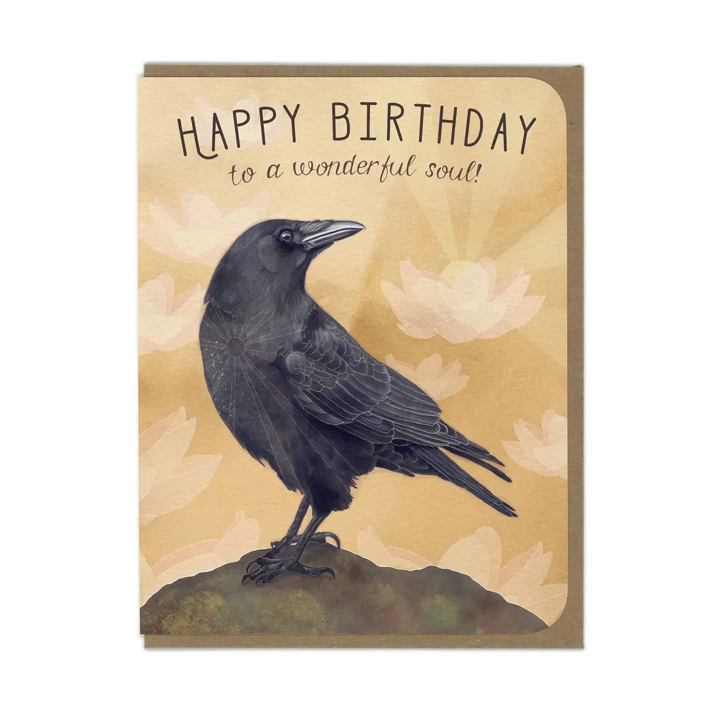 Wonderful Crow Birthday Card (by Amy Rose Moore Illus.) Wonderful Crow Birthday Card (by Amy Rose Moore Illus.)