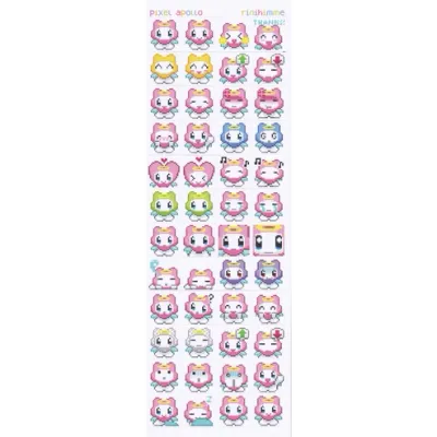 Pixel Apollo Sticker Sheet Pixel Apollo Sticker Sheet