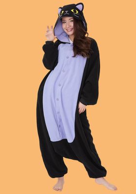 [PRE-ORDER] Adult Kigarumi Costume - Spooky Black Cat