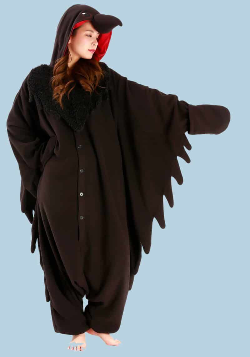 [PRE-ORDER] Adult Kigarumi Costume - Raven