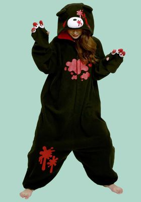 [PRE-ORDER] Adult Kigarumi Costume - Gloomy Bear Black